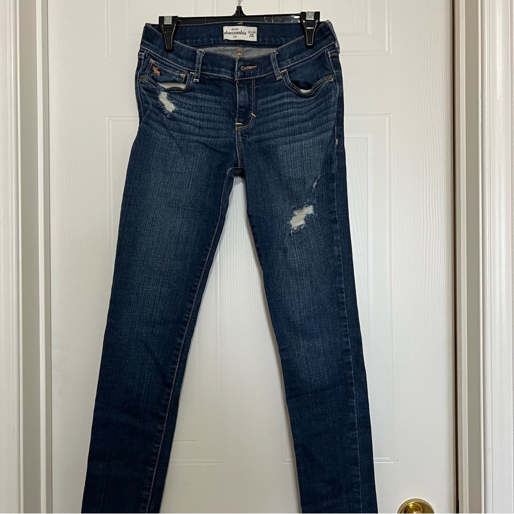 Abercrombie Kids Blue Slim Fit Jeans Classic Denim